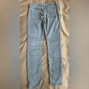 Hudson Stretch Jeans Women’s Skinny  in Light Gray Wash